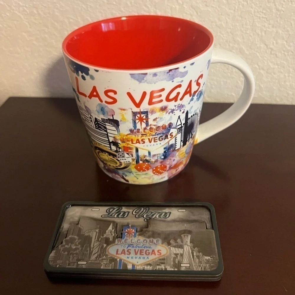 NWT Las Vegas Mug and Magnet